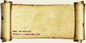 Tina Alanović vizit kartica